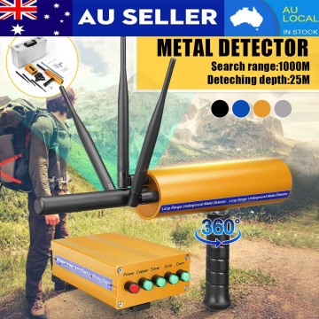 Metal Detector UnderGround depth 25m Scanner Finder Gold Detector Tools li-ion Battery for Gold Digger Treasure Seeking Hunter