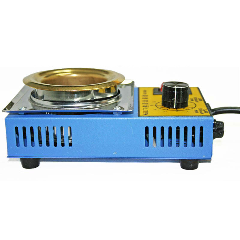 Lead Free mini Solder Pot Titanium Alloy Soldering Melting Tin Boiler 150W 220V