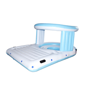 Customized 4 Person Inflatable Floating Island for Adults