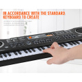 Music Electronic Organ With 61 Keyboard and Micro-phone Musical Puzzle Toys For Children &T8