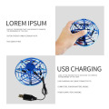 Mini Helicopter RC UFO Drone Aircraft Hand Sensing Infrared RC Quadcopter Electric Induction Flying Ball Toys for Children