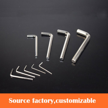 Hex Key Metric Flat Head L-Type Key-Wrench Source Factory Wholesale Customizable Suitable For Mass Purchase