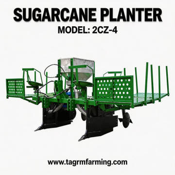 2CZ-4 Pulled by Tractor Sugarcane Planter