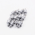 12pcs rhodium Plated RCA Cap Plug Short-Circuit Socket Phono Connector RCA Shielding jack socket protect cover caps