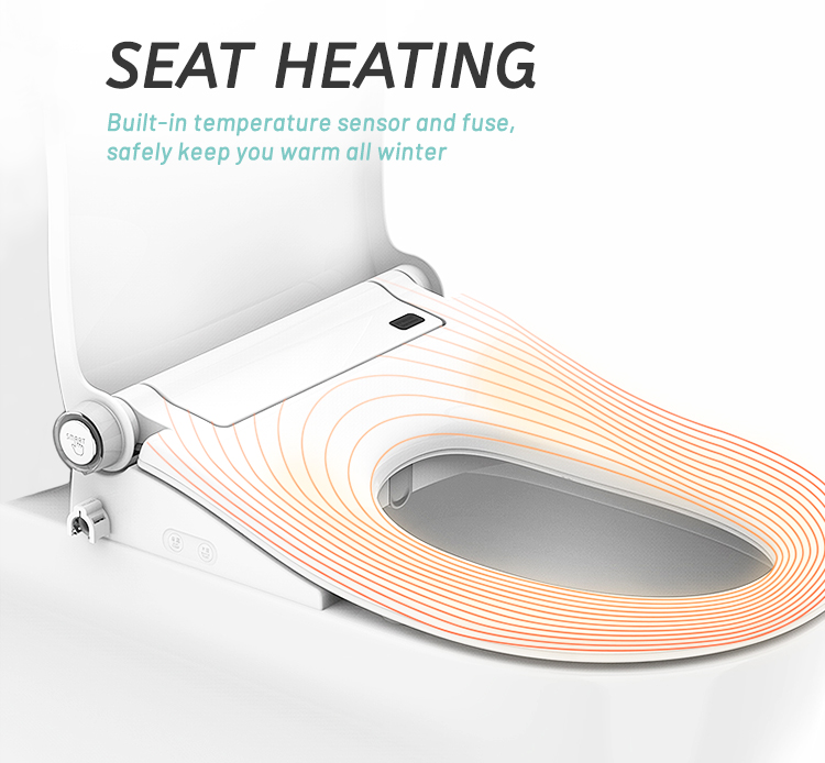 heated toilet seat