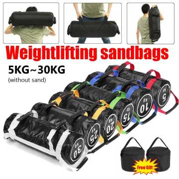5-30KG Weight Lifting Bulgarian Sandbag Boxing Fitness Workout Multi-functional Physical Training High Intensity Exercises Bag