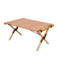 Outdoor Folding Table Beech Camping Wooden Table Family BBQ Picnic Desk Garden Party Table Travel Hiking Outdoor Furniture