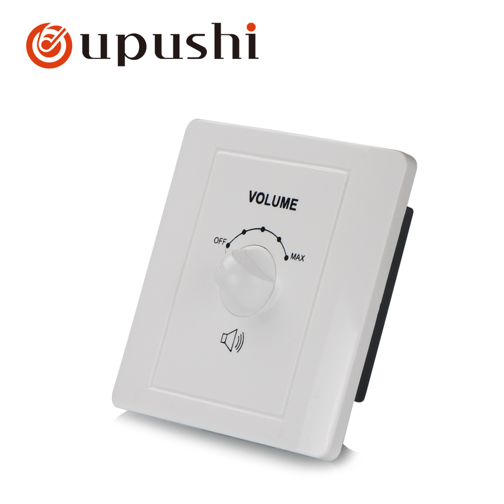 Speaker volume controller 100V wall mount rotary volume control knob for Oupushi pa system