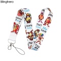 20pcs/lot BH1126 Blinghero Small Fresh Flower Cartoon Animals Neck Strap for key ID Card Gym Phone Badge DIY Hang Rope Lanyard