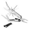 ROXON S801S 16-in-1 Multitool Pliers-Pocket knife, scissors, wire cutter, screwdriver, Bits Group, EDC tool, Survival, Camping,