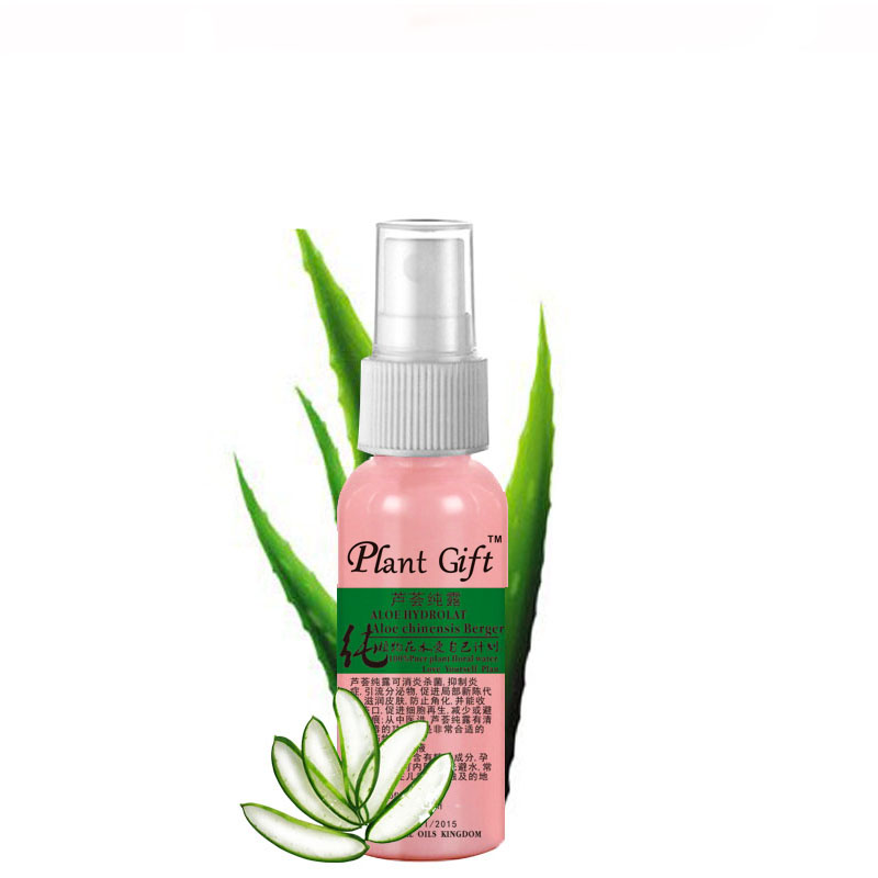 50ml Aloe Hydrosol Essential Oils Hydrolat Hydrating Repair Skin Anti Ageing Body