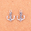 11pcs Anchor Rope Charms Metal Alloy DIY Necklace Pendant Making Findings Handmade Jewelry 28*20mm