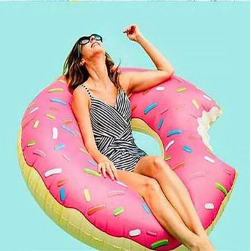 Summer Giant Pool Donut Swimming Ring Adult Super Large Gigantic Doughnut kids Children Party Pool Inflatable Toys Life Buoy Toy