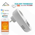 HESSWAY TUYA 16A 3KW WIFI thermostat smart plug EU for electric floor heating