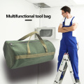 Canvas Portable Toolkit Wrench Storage Tool Bag Practical Convenient Classic Texture Screwdrivers Organizer Pouch Bag