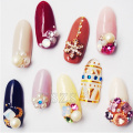 1 bottle/lot 3D nail art decoration mix-size imitation pearl round ball nail cotton pearl beads