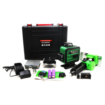 16 lines 4D Self-Leveling 360 Horizontal And Vertical Super Powerful rotary Laser level green Beam leveling laser