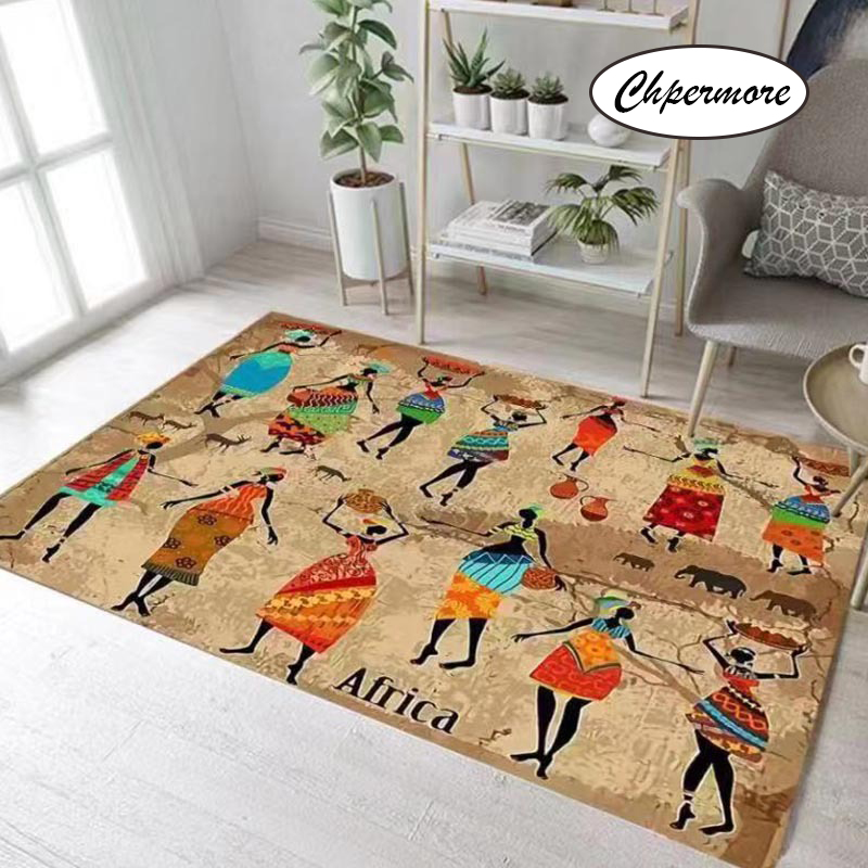 Chpermore Retro creative Large Carpets Non-slip Tatami Mats Bedroom Home Lving Room Rug Floor Rugs Children's non-slip mat