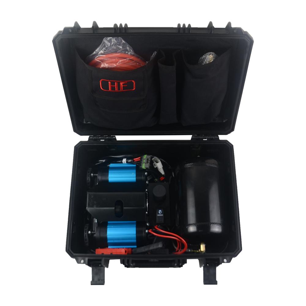 AP03 12 Volt Twin Motor High Performance Portable CKMTP12 Air Compressor Kit RECOVERY 4X4