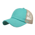 2020 Ponytail Baseball Cap For Women Summer Breathable Mesh Trucker Hat Men Bone Washed Dad Caps Ladies Casquette Sun Hats