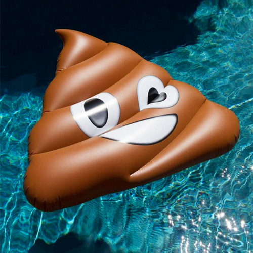 Pool Floats Adult inflatable Poop Emoji float Toy for Sale, Offer Pool Floats Adult inflatable Poop Emoji float Toy