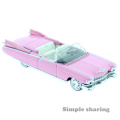 TOMICA PREMIUM No. 25 CADILLAC ELDORADO BIARRITZ 1:75 Takara Tomy DIECAST Metal Model Kit Collectibles Toy Vehicles Car Pink