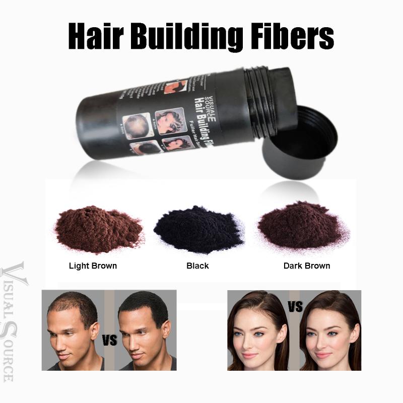 Hair Building Fibers Keratin Thicker Hair Dense Cover Hair Loss Refill Thickening Fiber Hair Powders Hair Regrowth Treatment 15g