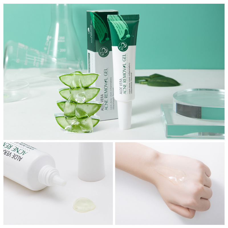 20g Aloe Vera Gel Moisturizer Face Cream Hyaluronic Acid Whitening Anti-wrinkle Acne Cure Skin Care Cream Korean Cosmetic TSLM2