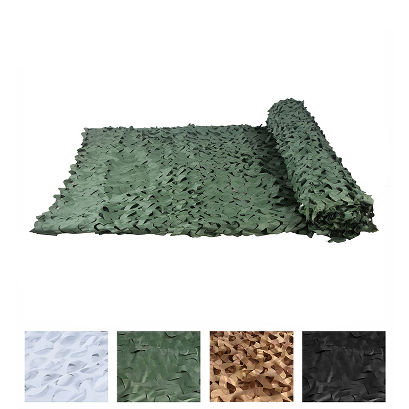 1.5X2/3/4/5/7M Military Camo Netting 150D Polyester Sun Shelter Outdoor Bird Photography Garden Party Decoration Camouflage Net
