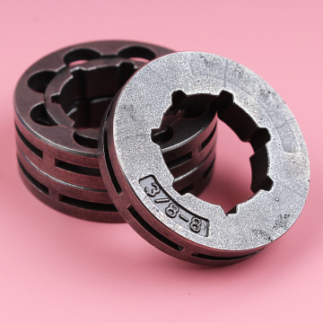 3pcs/lot Sprocket Rim For Dolmar 122 123 133 143 Jonsered 820 830 910 920 930 Chainsaw 3/8 Pitch 8 Teeth Standard Spline ID 22mm