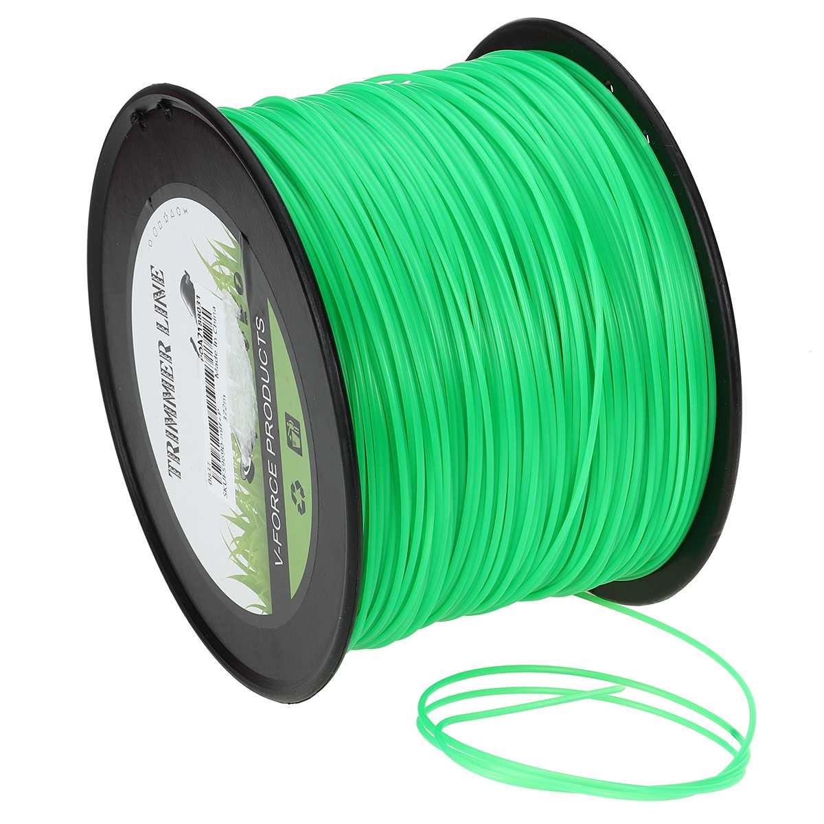 2mm x 50m/100m/372m Strimmer Line Brushcutter Parts Grass Trimmer Nylon Garden Cord Wire Round String Home Garden Tool Supplies