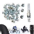42pcs Tyre Spikes for Bicycle Shoes Boots Motorbike Gripping Spikes for fatbike studs screw in Tire Stud Tungsten Tipped Fishing