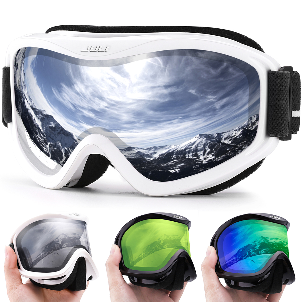 MAXJULI brand professional ski goggles double layers lens anti-fog UV400 ski glasses skiing men women snow goggles