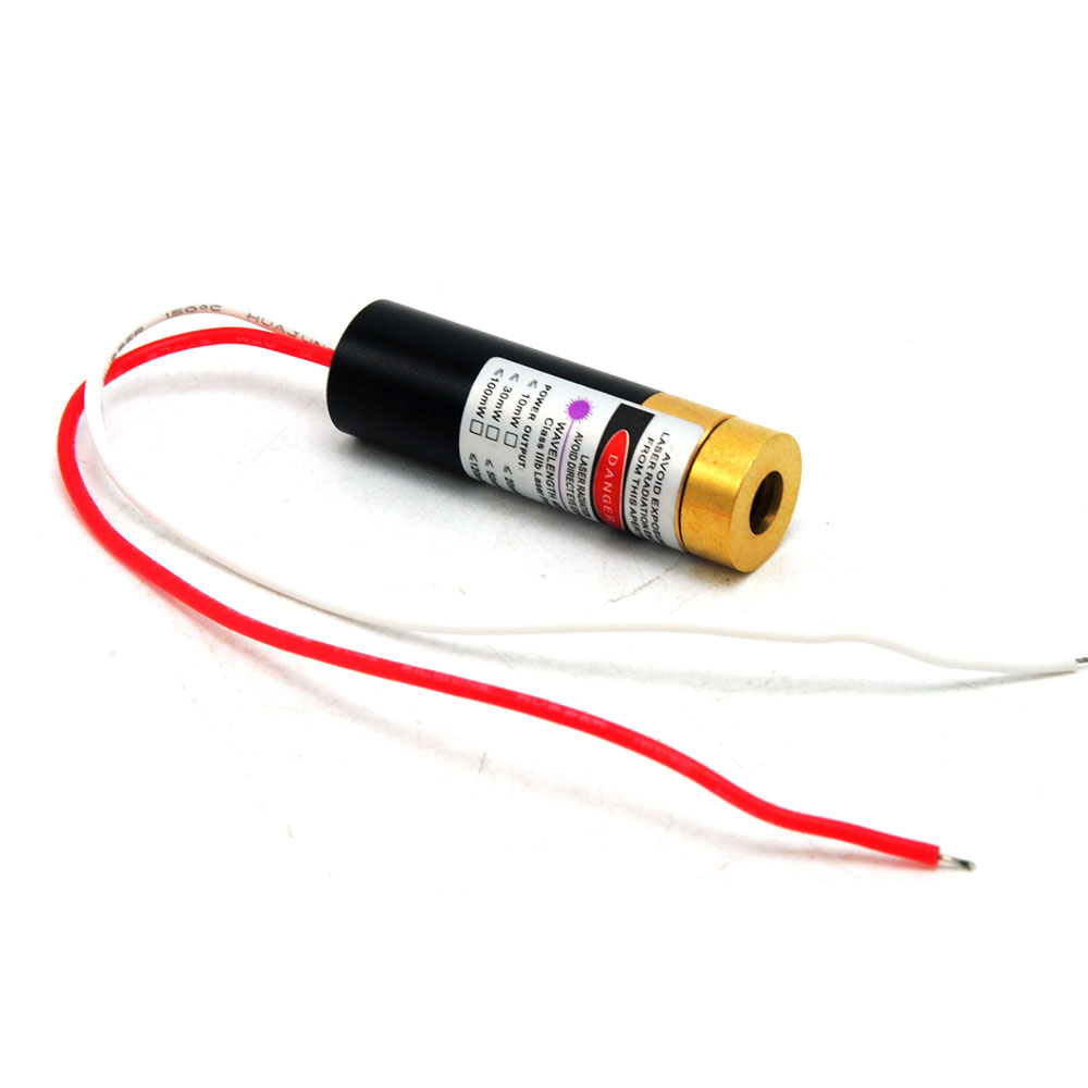 13mm Dia Focusable 10mW 650nm Red Laser Module Dot/Line/Cross Lens 3V-6V