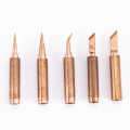 5/3pcs DIY Soldering Tip Set Copper Lead-free Electric Solder Iron Welding Replacement Tip Station Repair Welding Tips Tools Kit