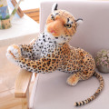 30-90cm Simulation Leopard Panther Plush Toys Soft Stuffed Lifelike Animal Pillow Sofa Doll for Kids Children Gifts High Quality