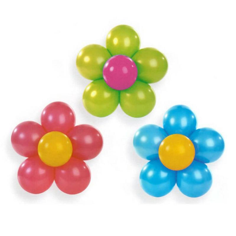 Balloon Flower Clips Ties For Decoration Decorative Part Accessories Holder Stand Clips Globos Accessories Decoration Kids