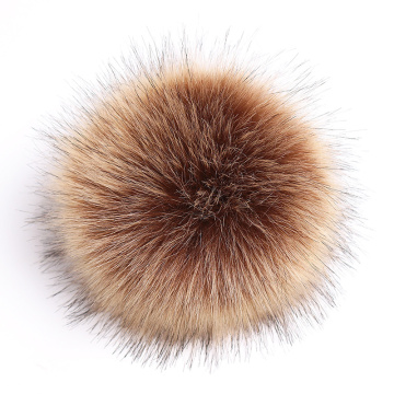 15cm Coloful Faux Fur Pompom For Women Hat Faux Fur Pom Poms for Hats Caps Big Size Pompon for Knitted Hat Cap Wholesale Hot