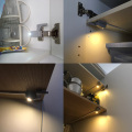 5Pcs Kitchen Cabinet Accessories Inner Hinge Light Auto On/Off Switch Closet Wardrobe Cupboard Night Lighting White/Warm White