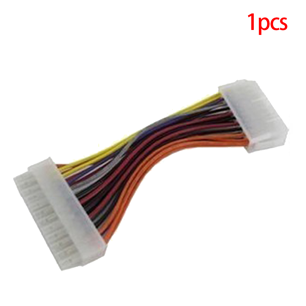 Electronic PCBA Assembly Connect Pin Flat Cables ATX 20 Pin Female to 24 Pin Male Internal PC PSU Power Adaptor Cable