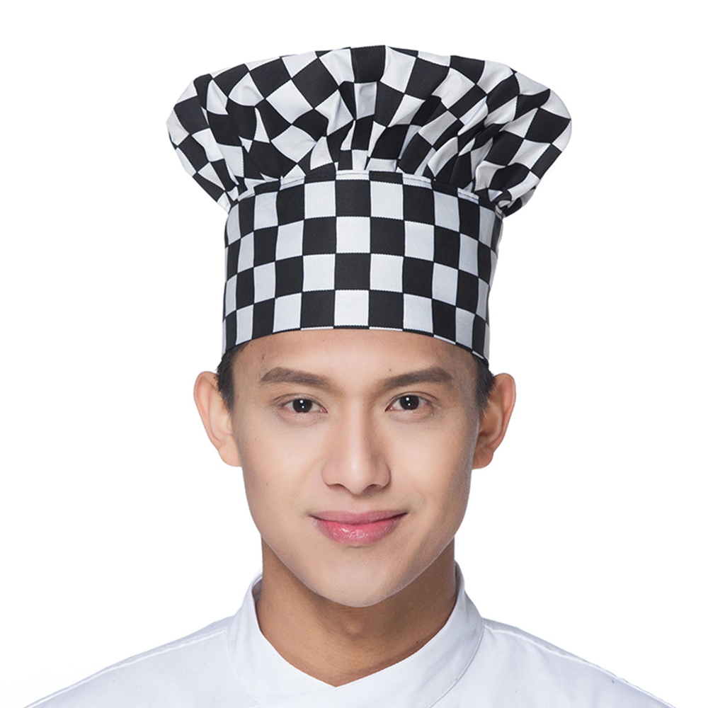 High Quality Wholesale Food Service Sushi Chef Hats Restaurant Hotel Bakery Canteen Chef Cooker Workwear Fold Cap hotel uniform