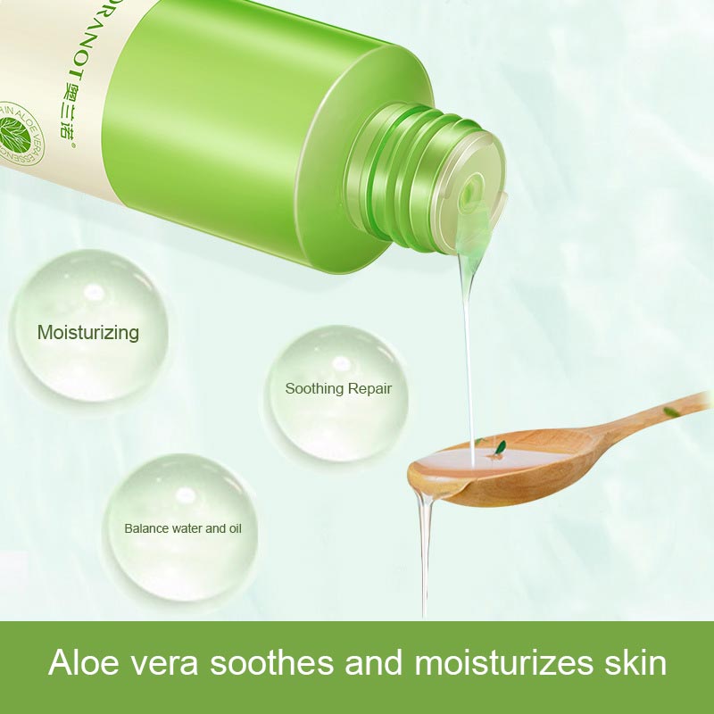 skin care hydrating facial toner face tonic skin care pore minimizer oil control makeup toner Aloe Soothing Moisture Lotion