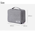 Travel Storage Bags Nylon Electronics Accessories Organizer Travel Storage Hand Bag Cable USB Drive Case Bag