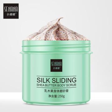 Body Scrub Exfoliator Shea Butter Deep Cleansing Exfoliating Smooth Bath Spa Skin Cleanser Brightening