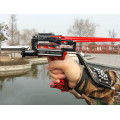рогатка Sling Shot With Rubber Band Powerful Hunting Fishing Laser Slingshot Stainless Steel Slingshot Professional Catapult