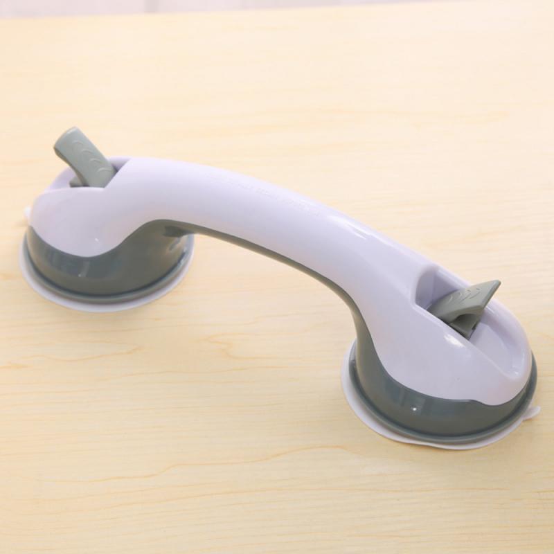 1pcs Bathroom Grip Handle Shower Tub Suction Cups Grab Bar Handle Support Safety Strong Mount Grab Bar Support Drop Shipping