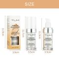 30ml TLM Color Changing Foundation Makeup Base Face Liquid Cover Concealer Natural Whitening Long Lasting Makeup Sombras TSLM1