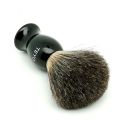 TEYO Pure Badger Hair Shaving Brush of Resin Handle Perfect for Man Wet Shave Cream Safety Double Edge Razor Beard Brush