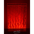 GHY Factory Direct 4' Wide x 6' Tall Full Color LED Lighting Bubble Wall Floor Panel Display Fountain for Commercial or Resident