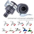 New Faucet Adapter Universal Multi-function Facet Adapter Garden Hose Pipe Tap Connector Mixer Kitchen Bath Tap Faucet Adapter